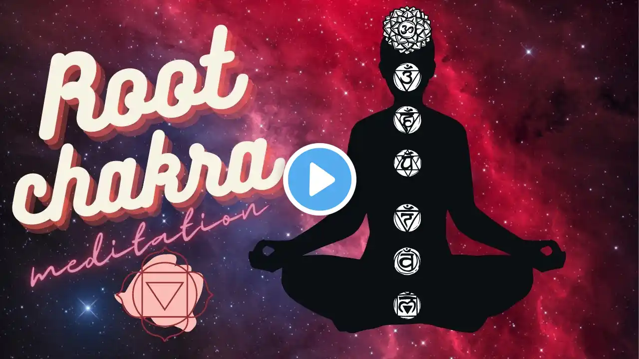 Root chakra guided meditation, to improve sense of stability, and clarity. Healing voice.