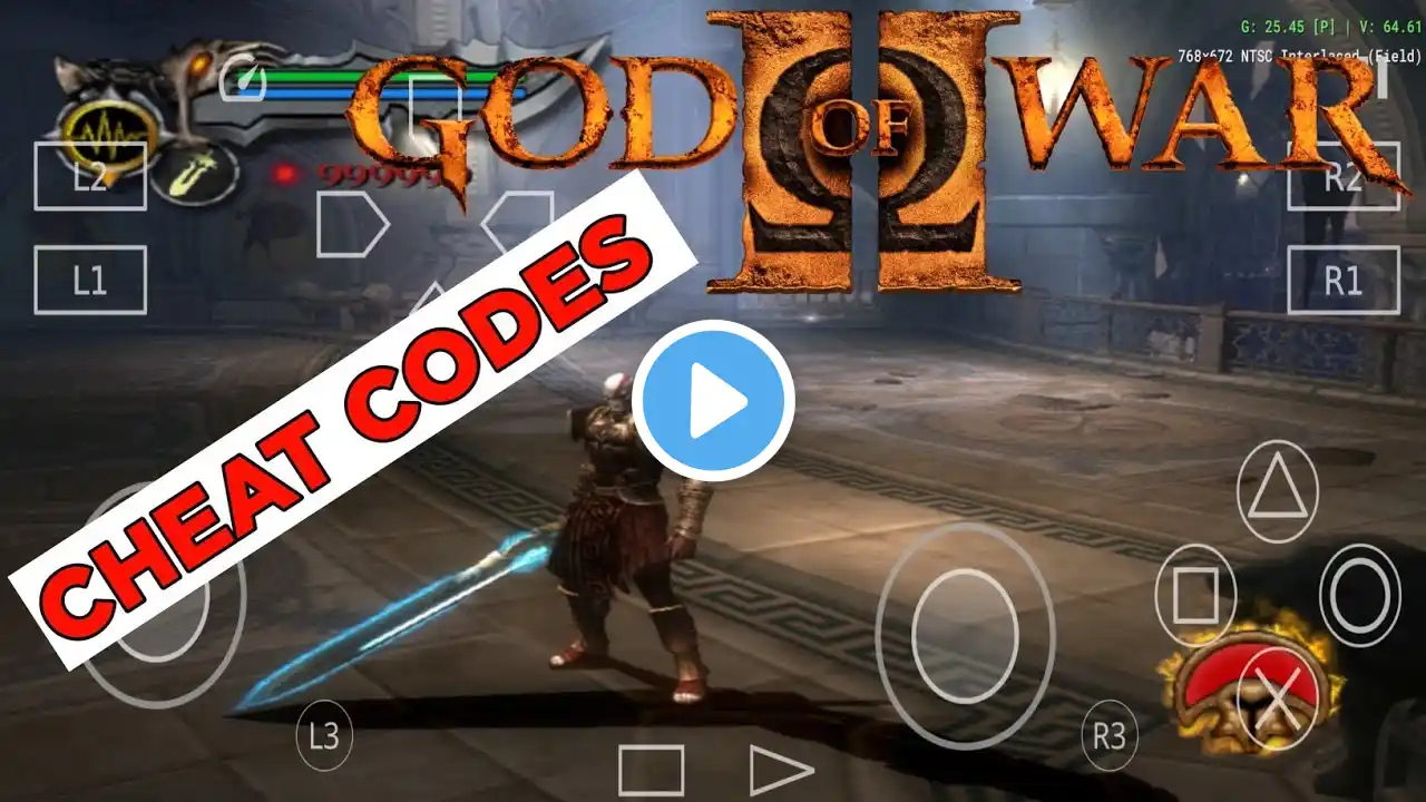 God of War 2 Cheat Codes AetherSx2 PS2 Emulator | Cheat Codes God of War 2 |Aether Sx2 Cheat Codes