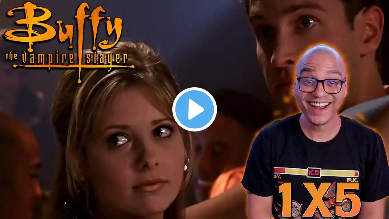 BUFFY THE VAMPIRE SLAYER 1X5 REACTION | First Time Watching | Season 1 Episode 5