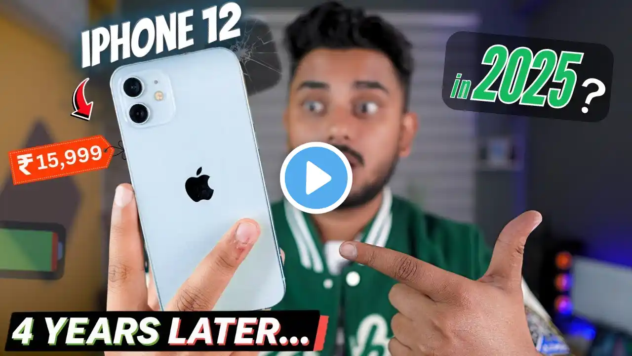 iPhone 12 in 2025: A 4-Year Review – Still Worth It? | iPhone 12 Camera, Battery, Gaming