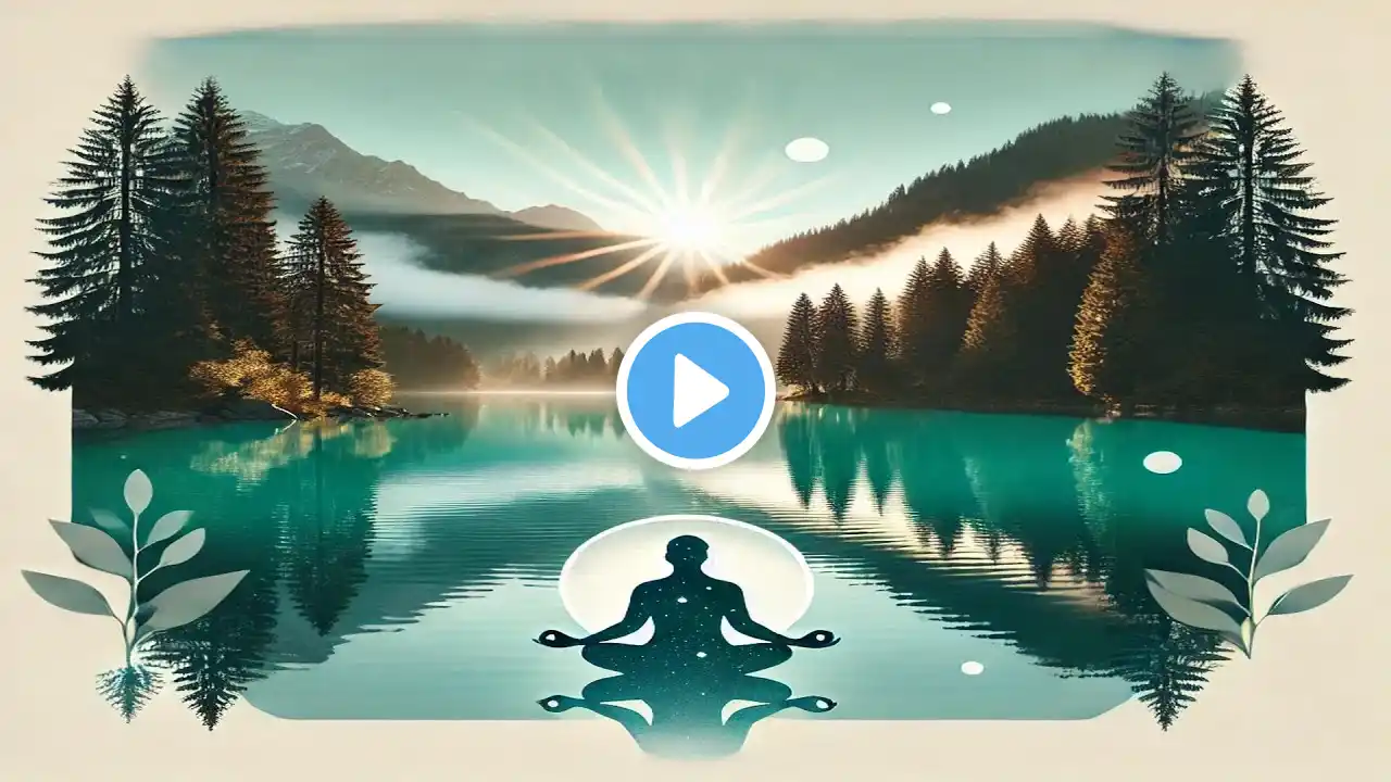 3 Hours of Deep Relaxation 🌊 | Soothing Water & Ambient Pads by a Turquoise Mountain Lake 🏔️✨