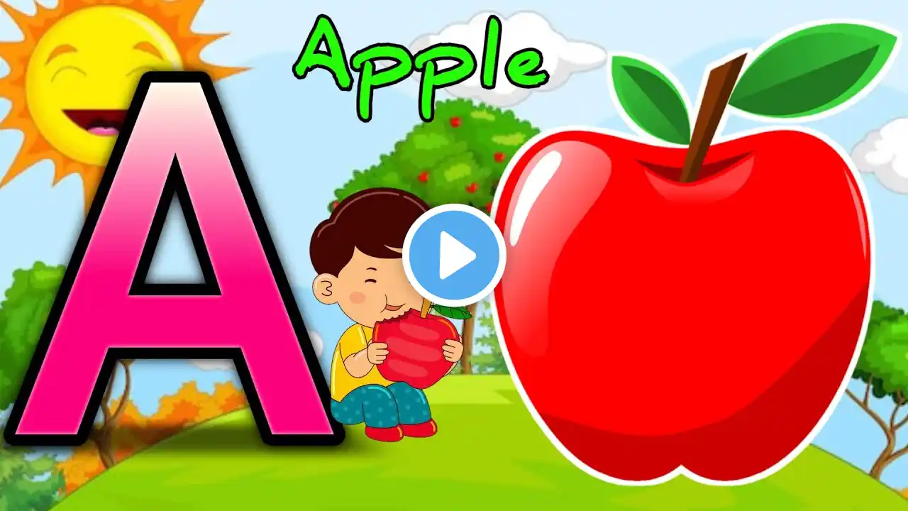Phonics Song 2 with TWO Words in 3D - A For Airplane - ABC Alphabet Songs & Sounds 248