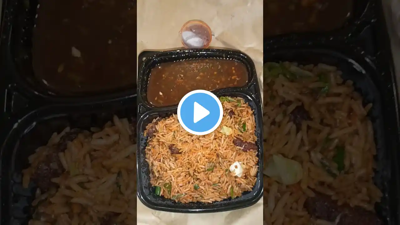Manchurian Rice #youtubeshorts #youtube #shorts #short #shortsfeed #shortsfeed #asmr #asmrsounds