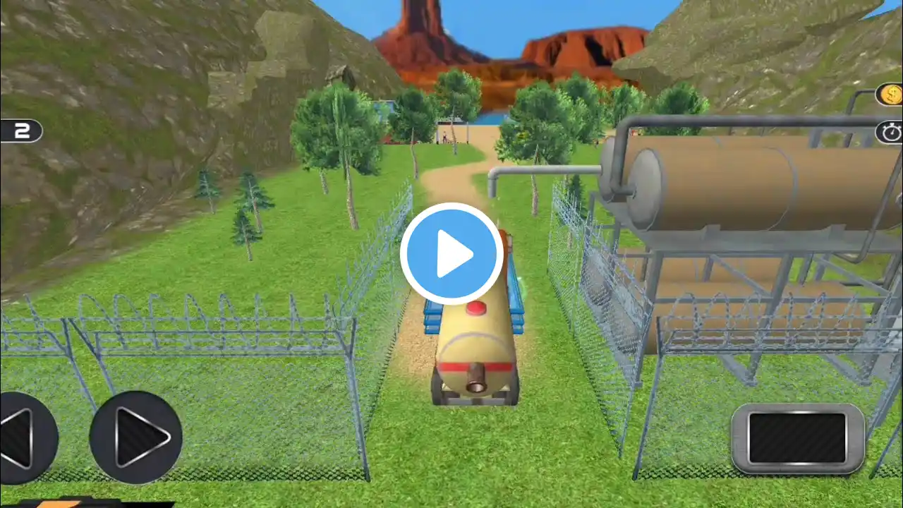 Part 2:-Train Track Builder Simulator - City Construction JCB Game 3D - Android Gameplay