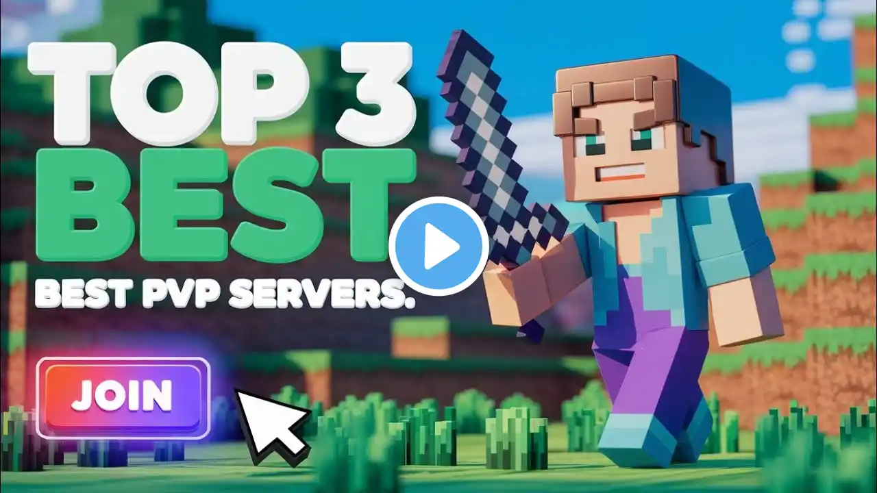 Top 3 Best PvP Servers For Minecraft Java and Pojavlauncher