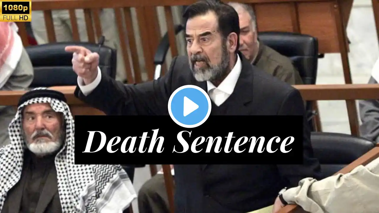 UNCUT: Saddam Hussain's Live Reaction to His Death Sentence.