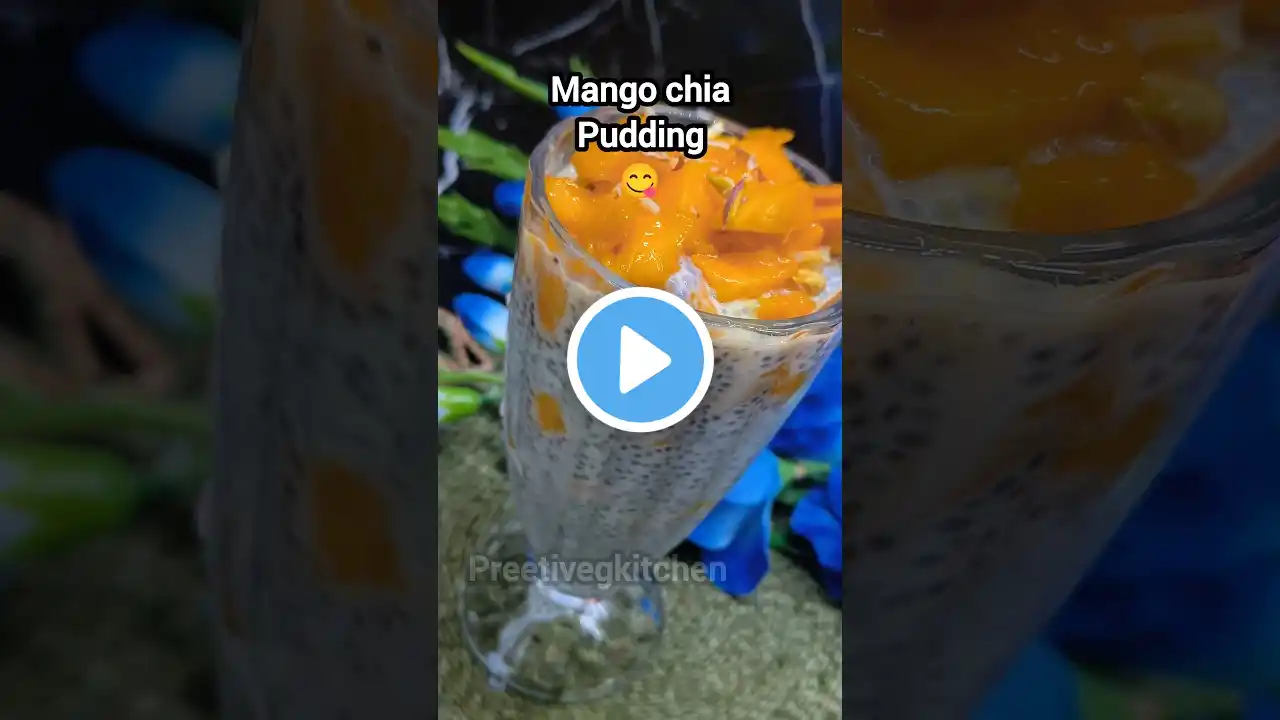 हेल्दी और टेस्टी Mango Chai Pudding | No sugar Food #shorts #youtubeshorts