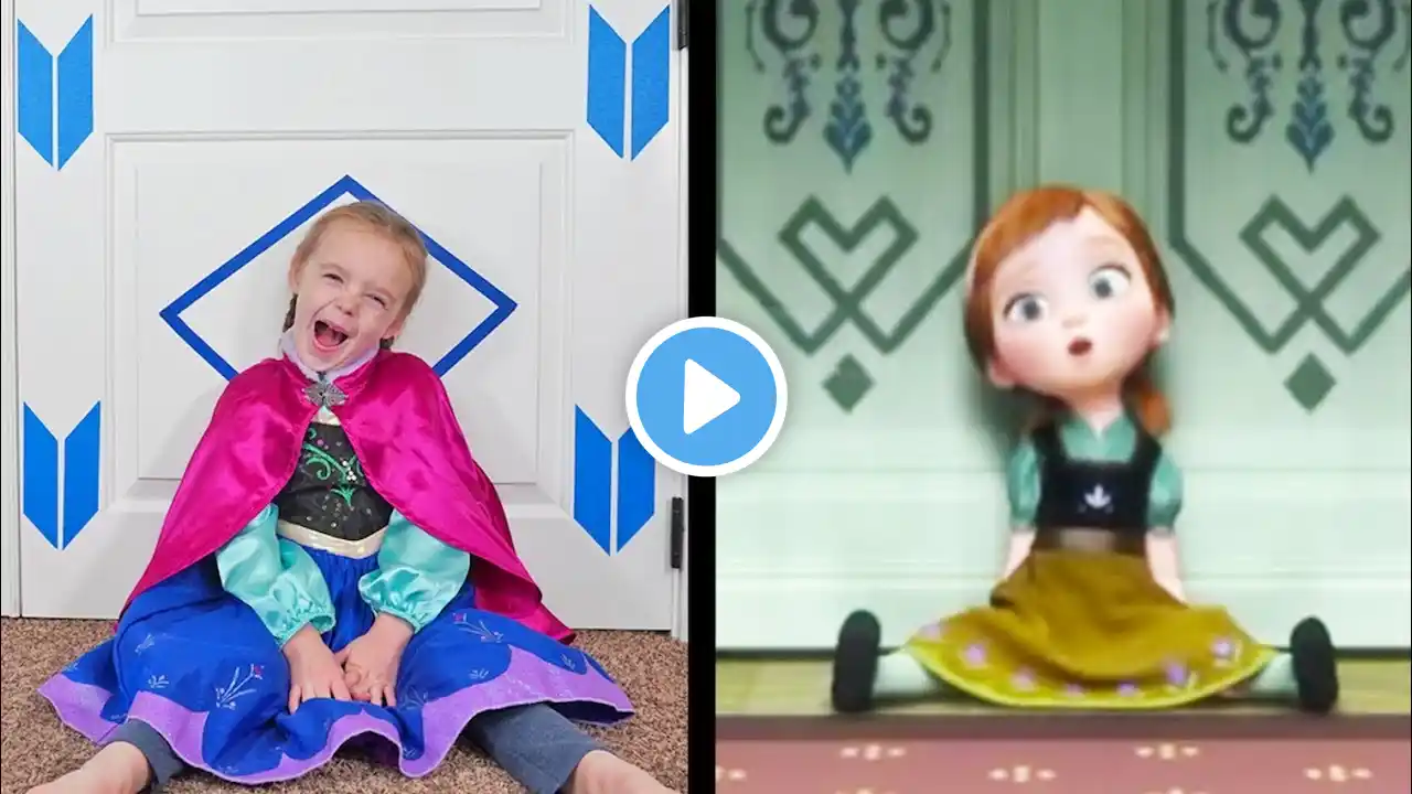 Do You Want to Build A Snowman? Frozen Song (Cover)! Elsa and Anna