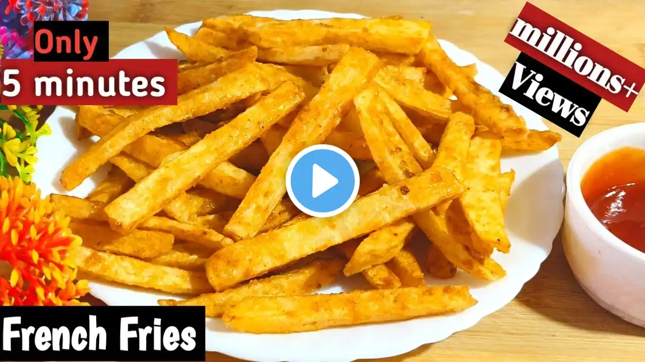 French Fries Recipe at home | French Fries with special masala| Finger chips at home