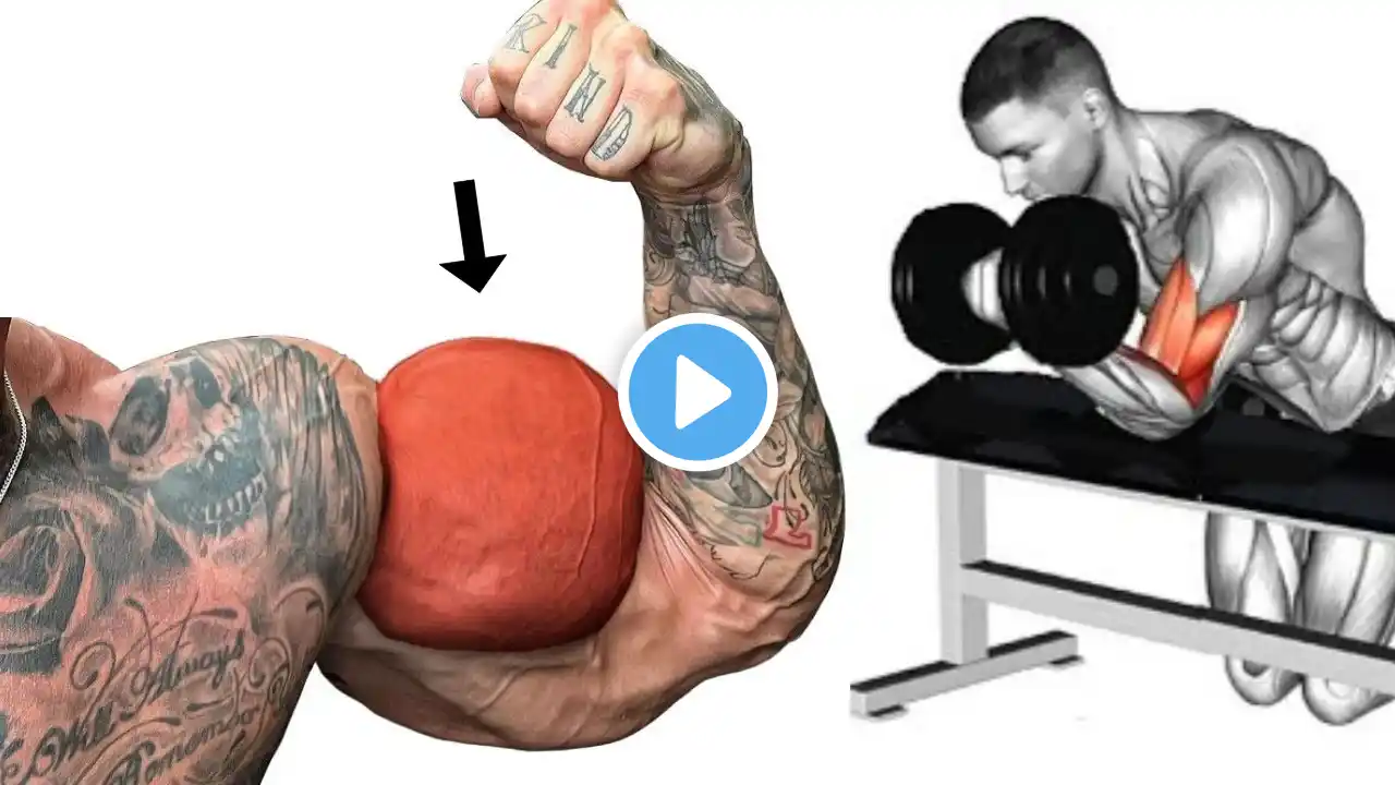 Build Bigger Insane Biceps with This Workout | 5 Massive Biceps EXs