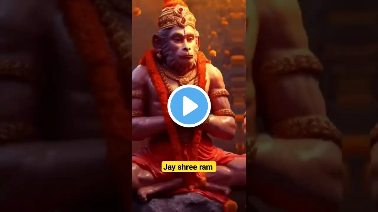 Jay shree ram 🙏🚩 || bajrangbali status video || Hanuman ji 4k status #hanumanji #ytshorts #shorts