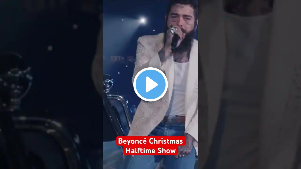 Beyoncé Leviis Jeans ft Post Malone Christmas halftime performance #live #beyonce