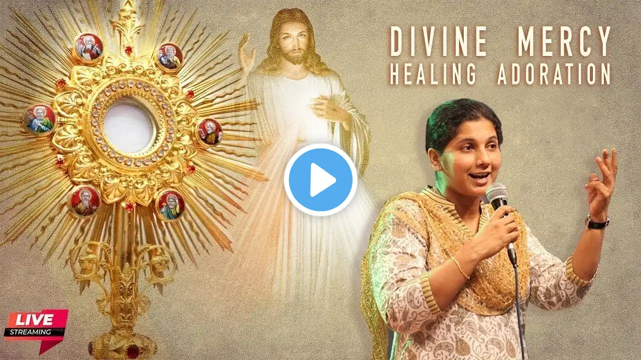 Divine Mercy Adoration Live Today | Maria Sangeetha  | 24 February | Divine Goodness TV