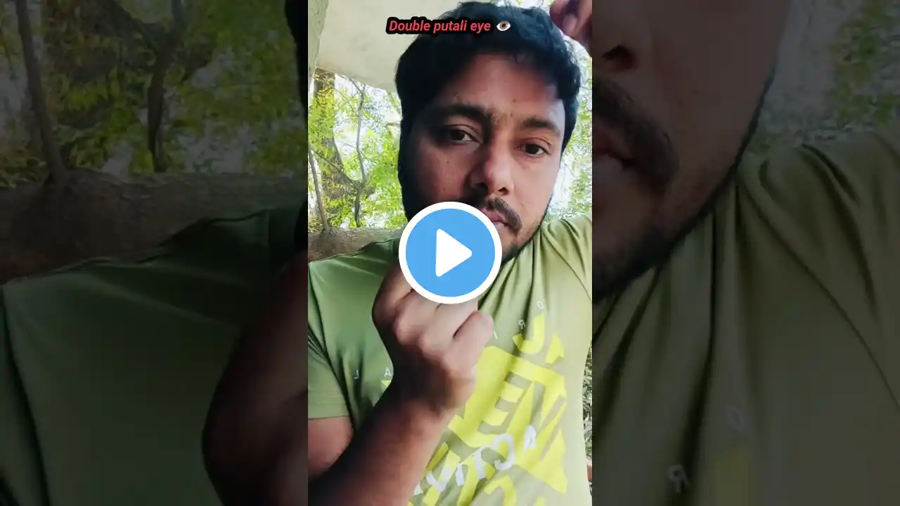 ( डबल पुताली आँख )Double putali eye magic tricks 😱🤔 #shorts @DP024vlogs #trending #ytshorts #magic