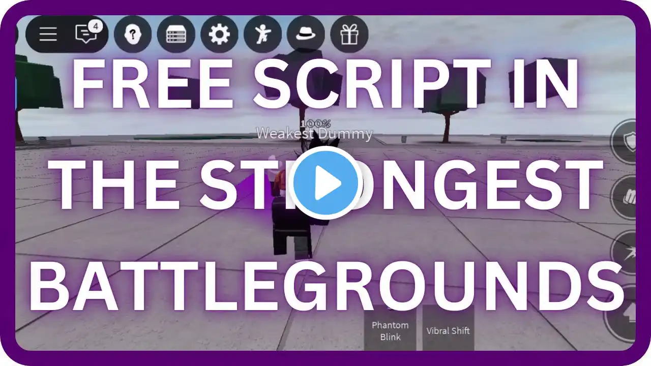 *NEW* THE STRONGEST BATTLEGROUNDS SCRIPT | VOID GAROU FE MOVESET | FREE SCRIPT GUI MOBILE & PC