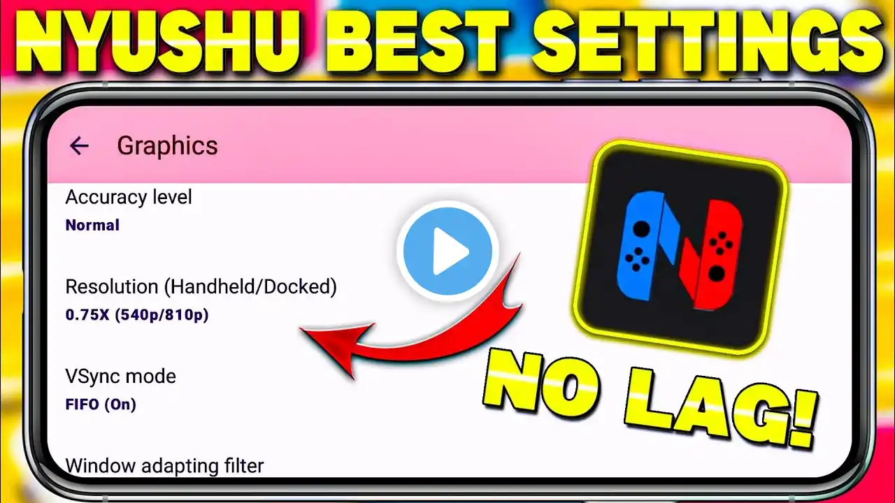 {2025}🔥Nyushu Emulator Best Settings For All Android Phones | Nyushu Emulator 60 FPS No Lag Setting