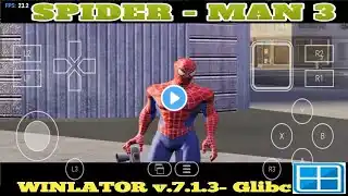 Spiderman 3 Gameplay on Winlator emulator Android #winlator #spiderman #emulator