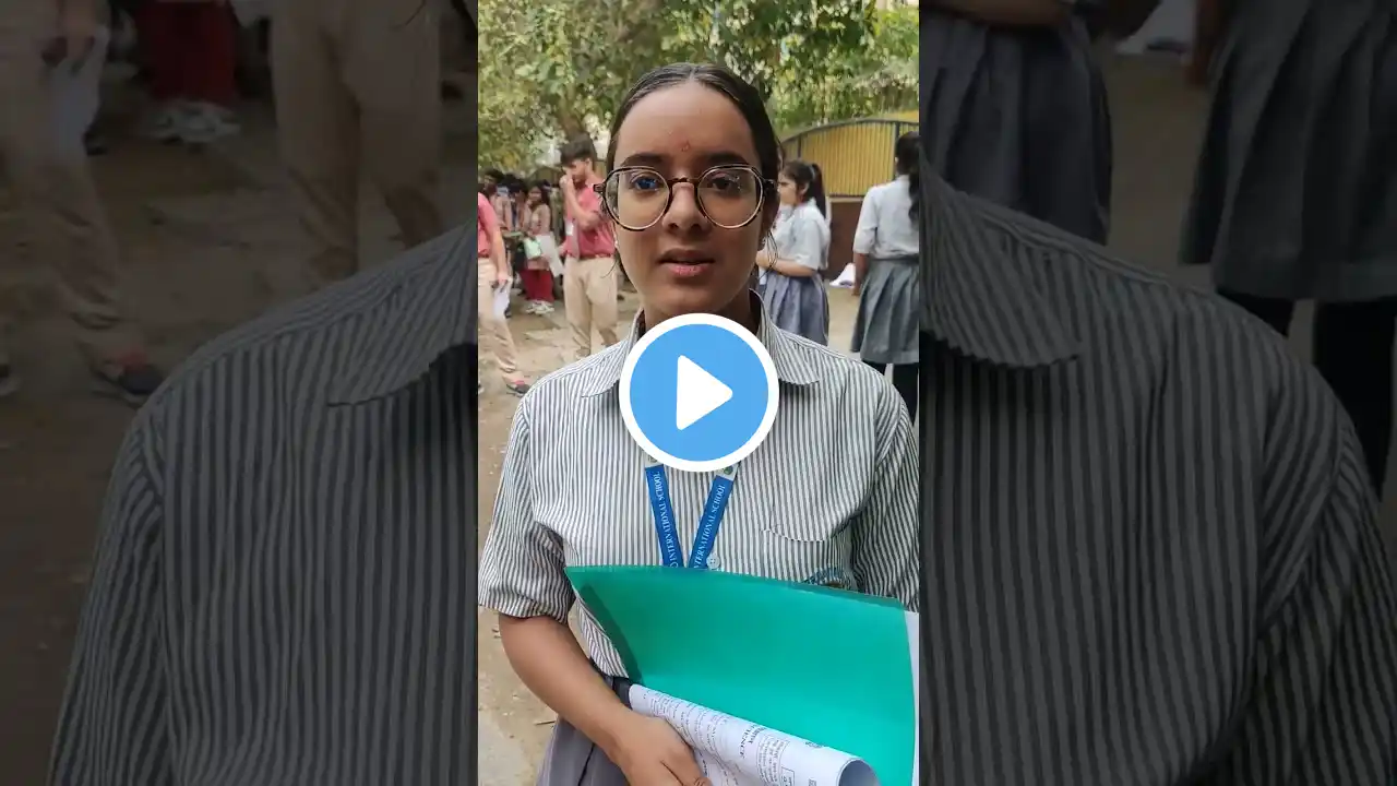 Student Reaction on Class 12 Political Science 😱 #cbse #ytshorts