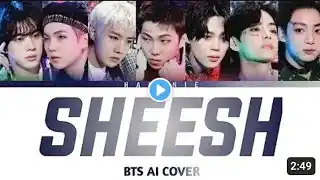 [AI COVER] BTS - 'SHEESH' (ORIGINAL BY ‪@BABYMONSTER‬)