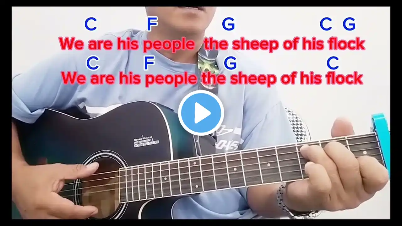 we are his people the sheep of his flock#psalm 100