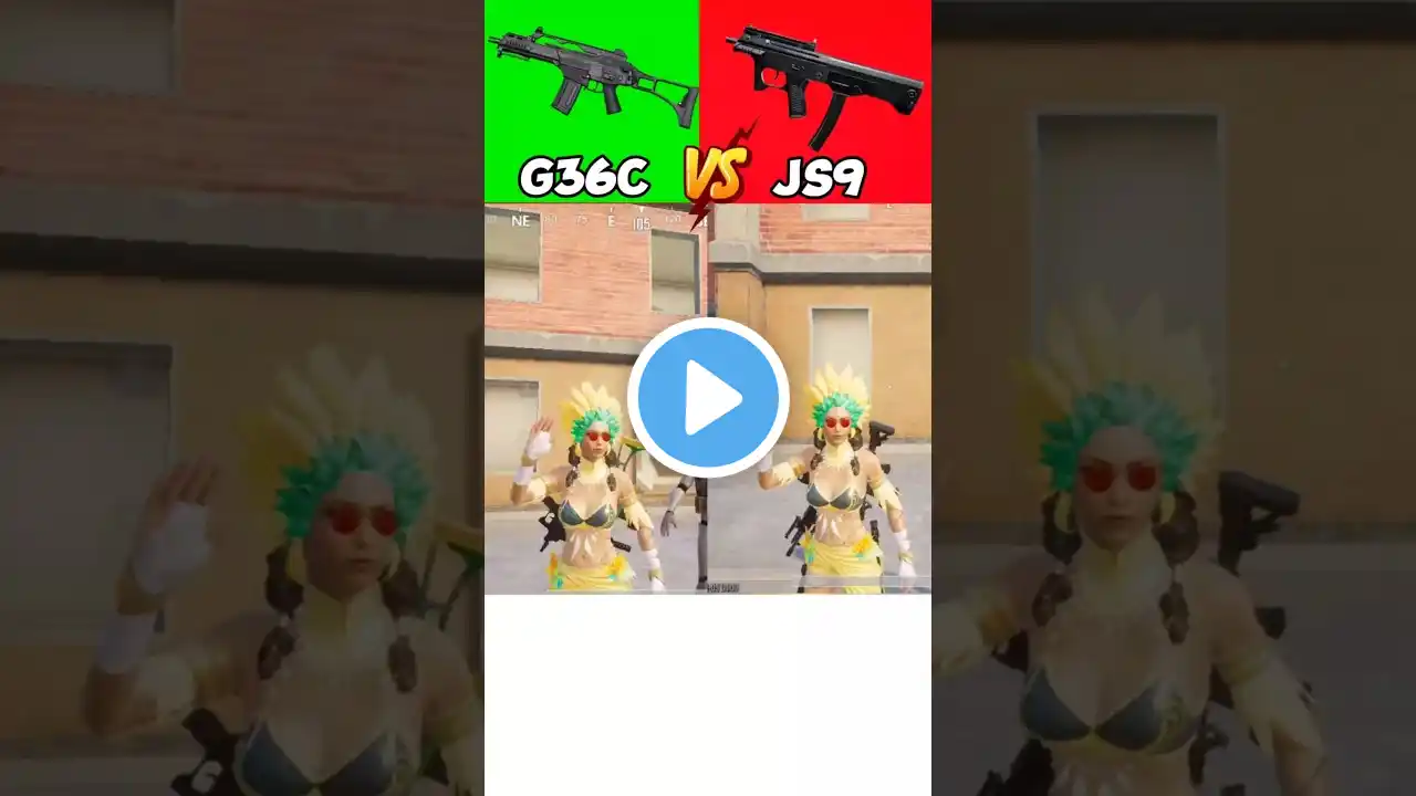 How is best New JS9 vs G36C Bgmi #bgmi #pubg #pubgmobile #shorts #subscribe #shortsfeed