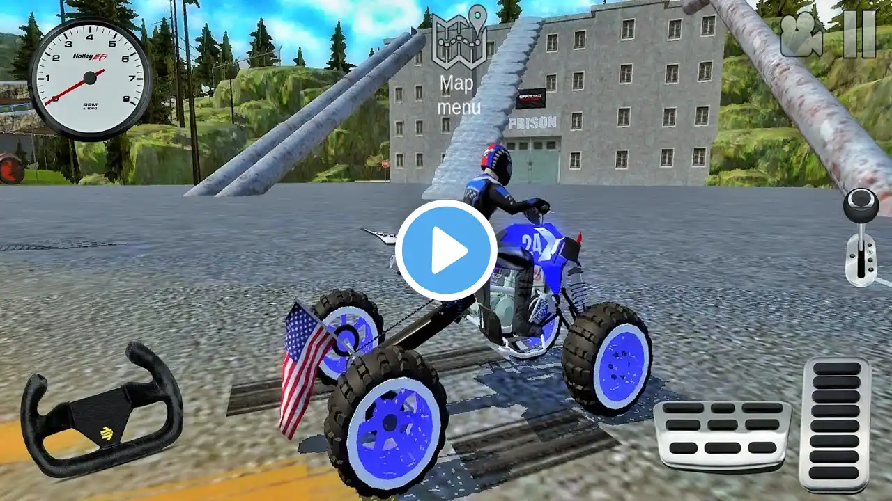 Juegos de Carros - Police Rescue 911 Cars Driving Offroad - Coches de carreras todoterreno Gameplay