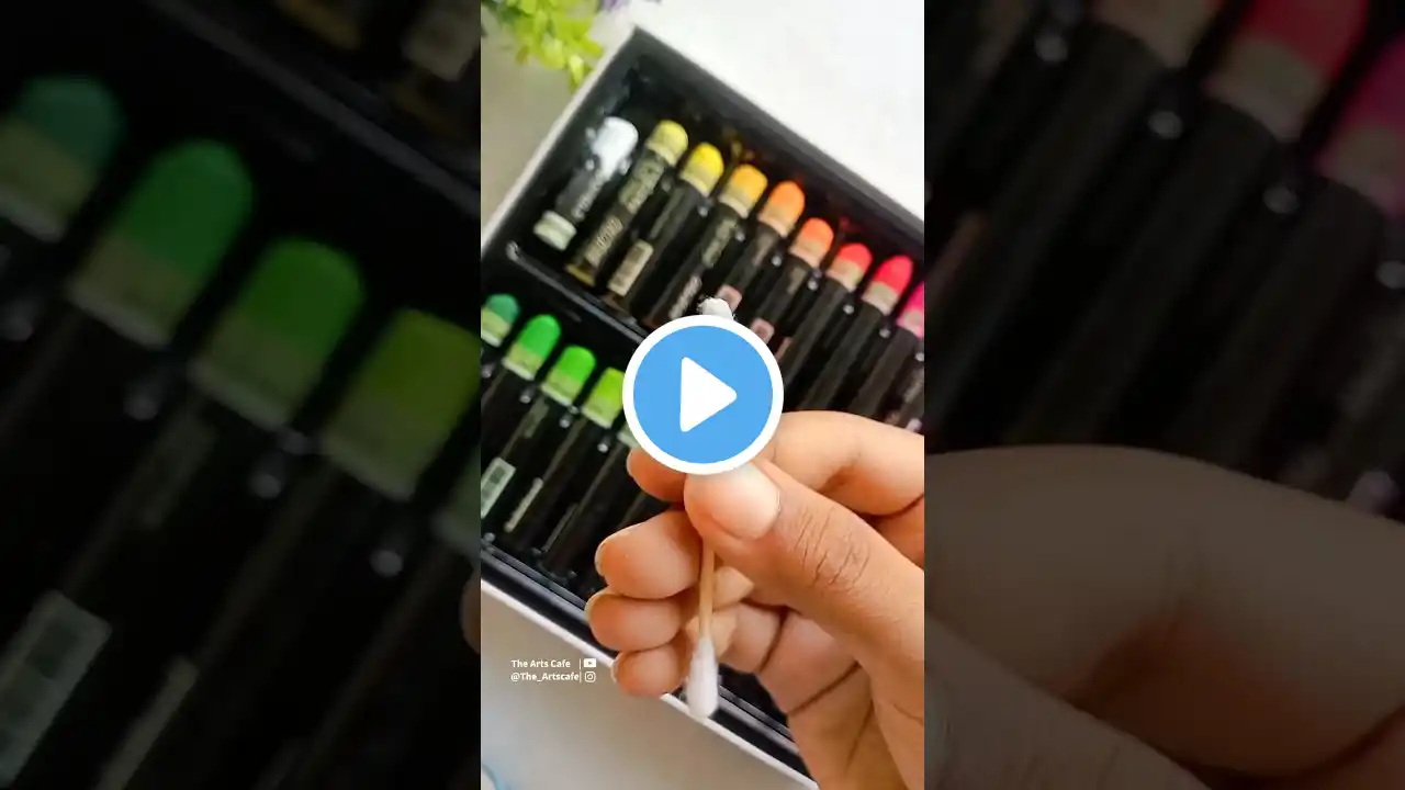 5 Tips for Beginners about Oil Pastel Drawing😱🤯 #Shorts #drawing