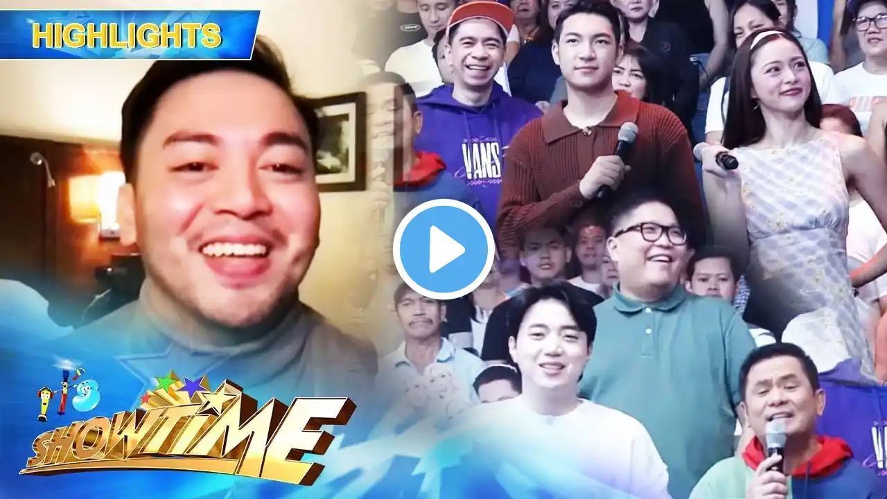 Sofronio Vasquez, masayang nakausap ang kanyang It’s Showtime family | It’s Showtime