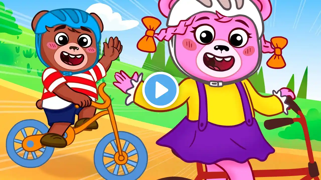 Let's Ride A Bike Song | BabyBoo Kids Songs