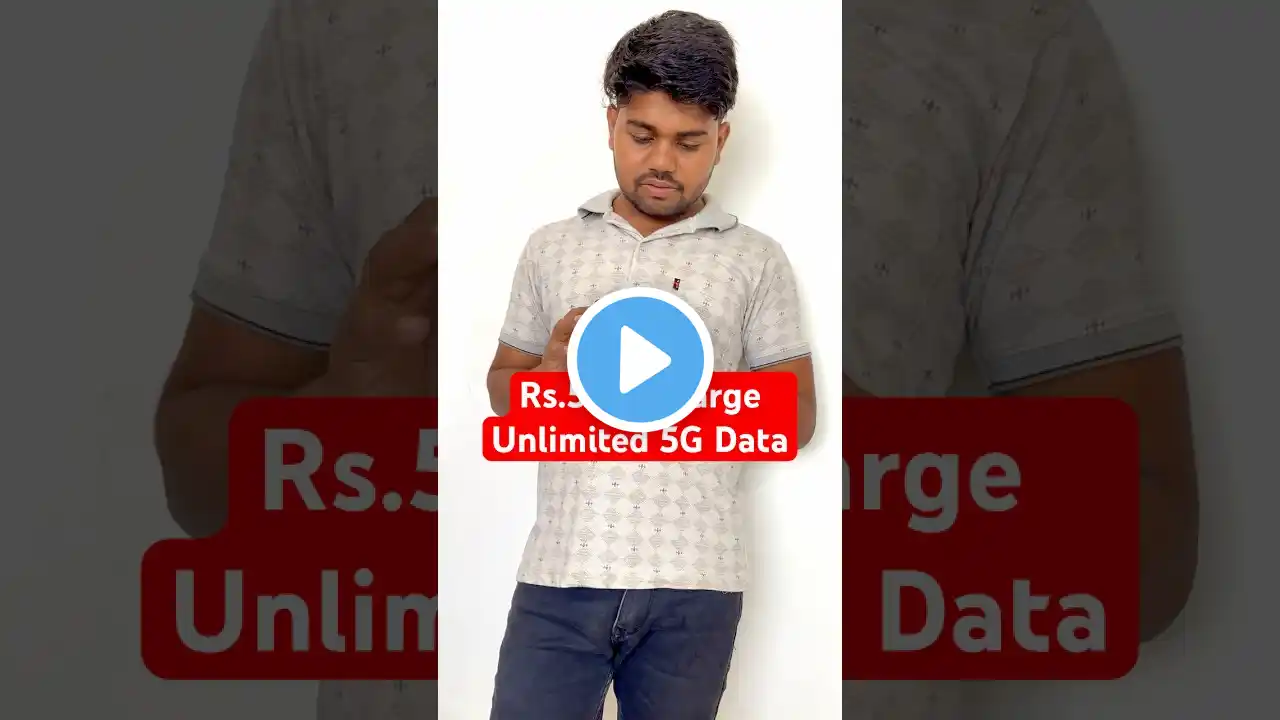 Jio Unlimited 5G Data Plan 51 Rupees | Airtel Unlimited 5G Data Plan 51 | Unlimited Data