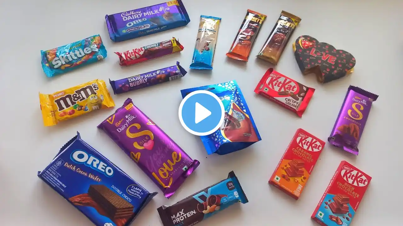 100 of chocolates, surprise toys, chocolate opening video, lots of chocolates,Cadbury celebration