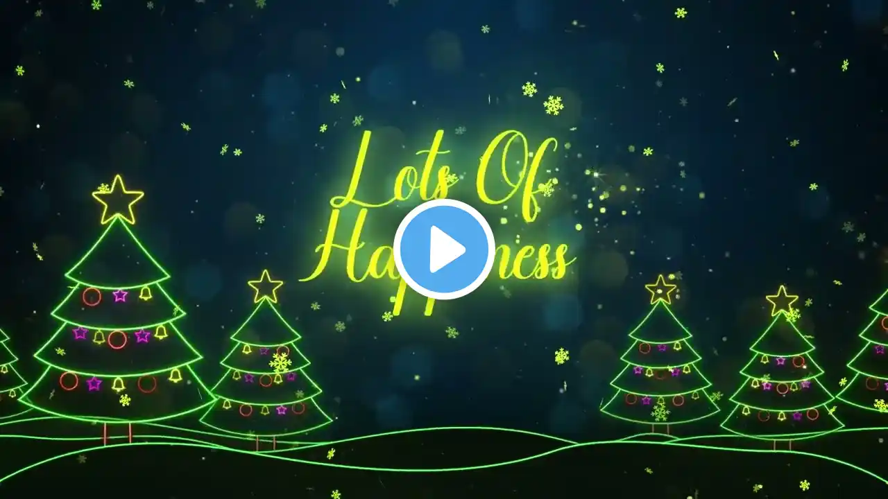 Christmas Greetings | After effects templates free