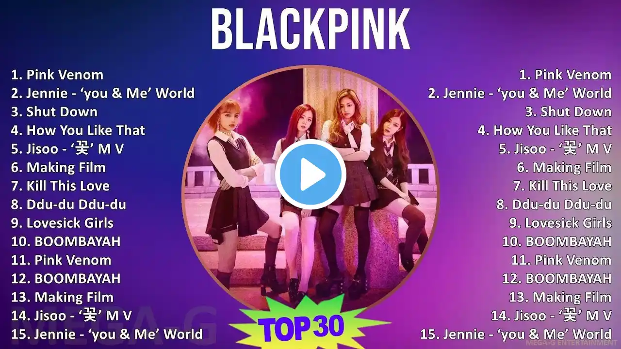 BLACKPINK 2024 MIX Favorite Songs - Pink Venom, Jennie - ‘you & Me’ World Tour Stage, Shut Down,...