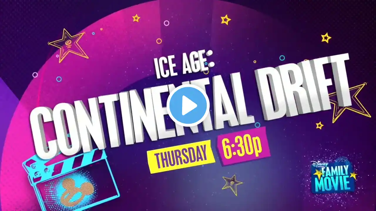 Disney Channel - Ice Age: Continental Drift - Promo (October 6, 2022)