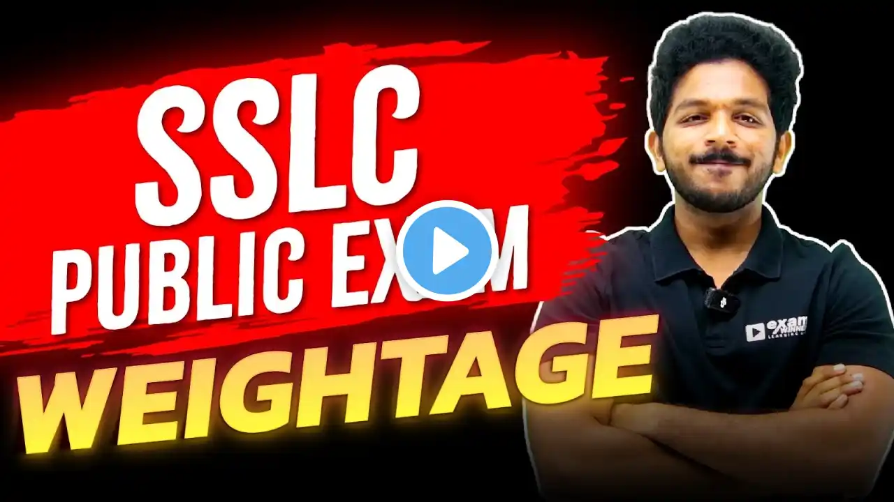 SSLC Public Exam Chapter wise Weightage | All Subjects Weightage | Exam Winner SSLC