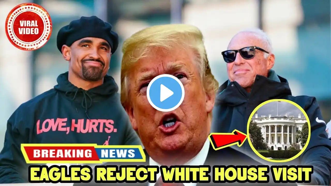 NFL NEWS TODAY| Eagles reject White House visit ! Turbulent Philadelphia 🚨