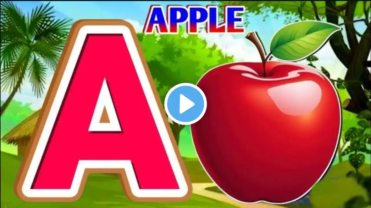 Phonics Song 2 with TWO Words in 3D-A For Airplane - ABC Alphabet Songs with Sounds for Children-479