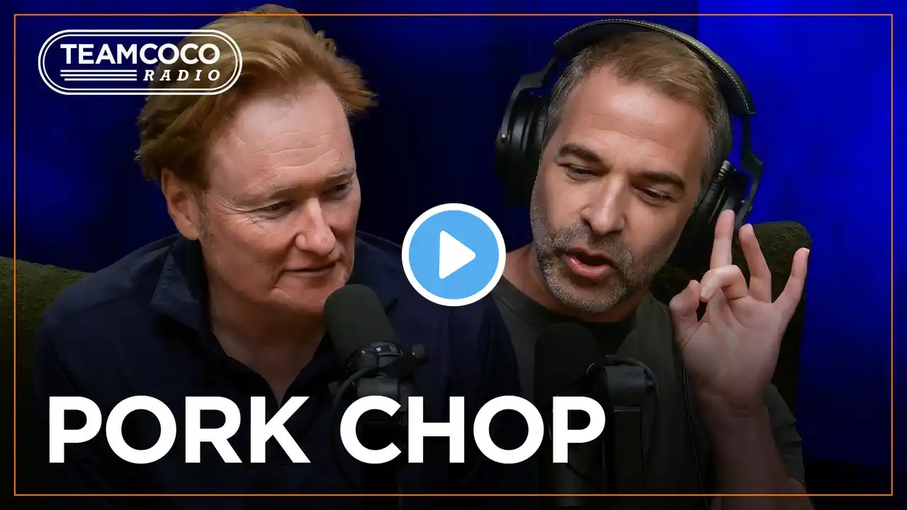 Jordan Schlansky Compares Conan To A Pork Chop | Team Coco Radio