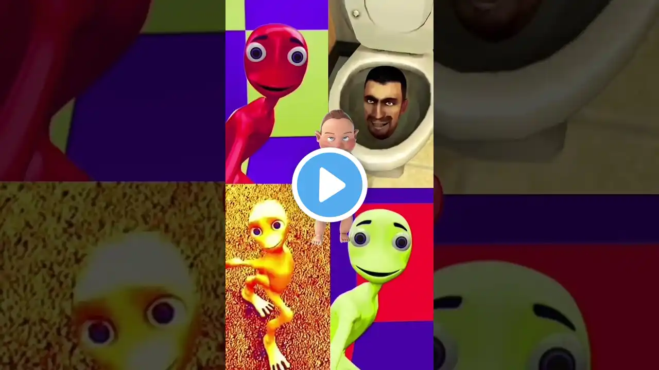 DAME TU COSITA 👀 Wrong Body Parts Dance Funny Puzzle Wrong Heads #funnypuzzleusa