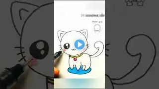 #drawing #cat #viralvideo #shorts #cute