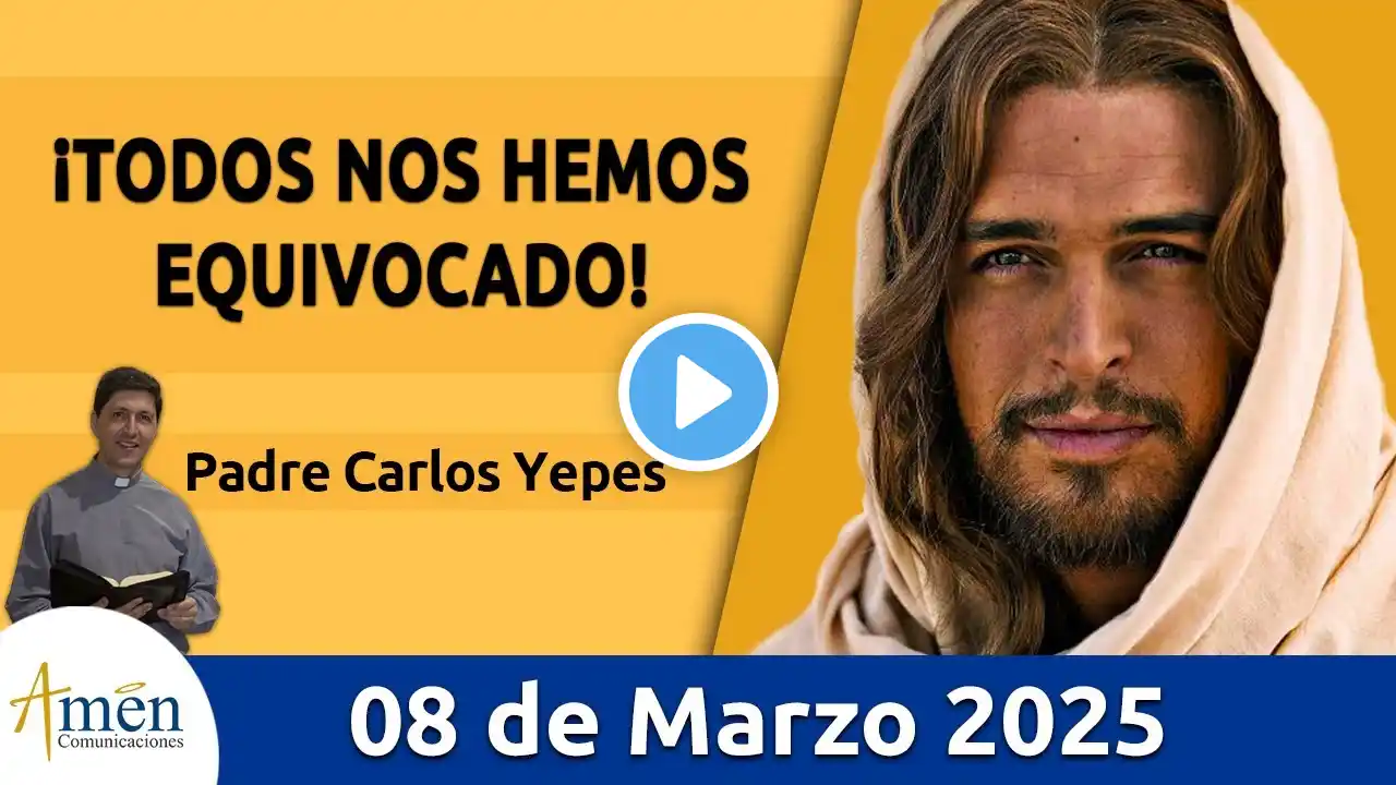 Evangelio De Hoy Sábado 08 Marzo 2025 #PadreCarlosYepes l San Lucas 5, 27-32 l Misa