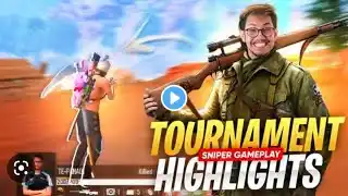 SNIPER GAMEPLAY || TOURNAMENT Highlight || inspiration - @GAMINGWITHPAHADI 