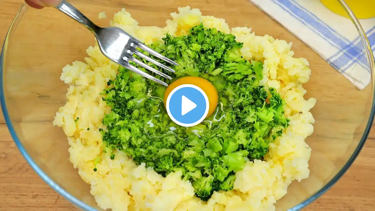 I never get tired of cooking this recipe for broccoli and potatoes! Quick and delicious!