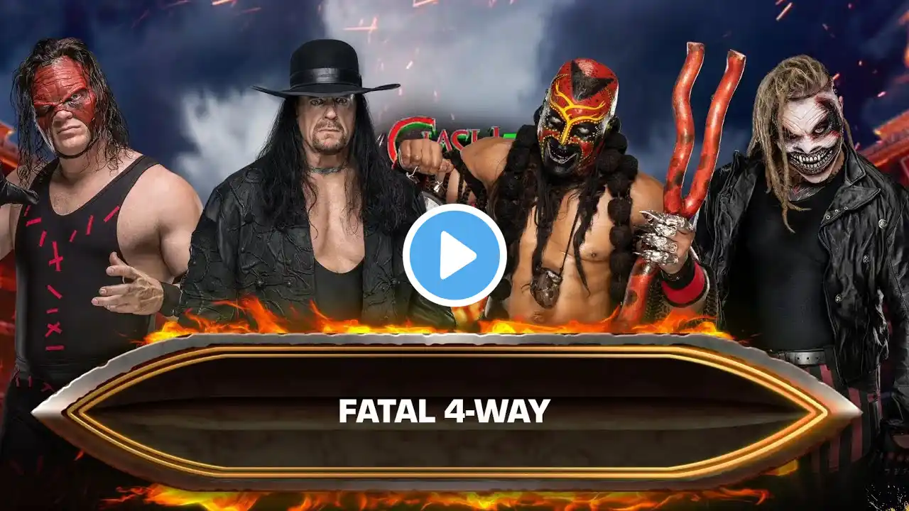 WWE Fatal 4-Way: The Boogeyman vs The Undertaker vs Kane vs The Fiend – A Battle of Legends!