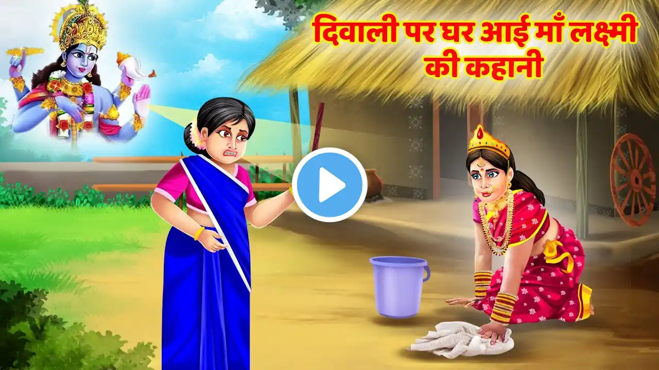 Hindi Kahani - लक्ष्मी जी की कहानी - Lakshmi Ji Ki kahani - Bhakti Kahaniya - #dhanteraskikahani