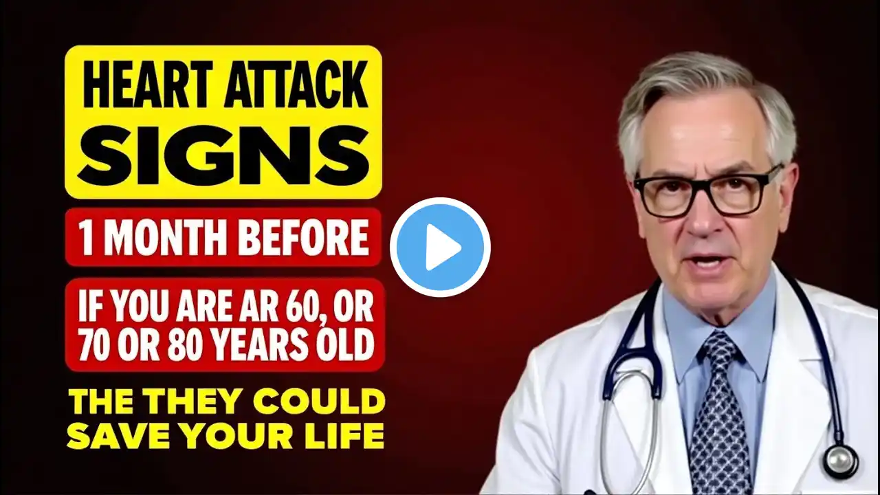 "5 Secret Signs Your Body Gives Before a Heart Attack | Early Signs of Heart Attack"