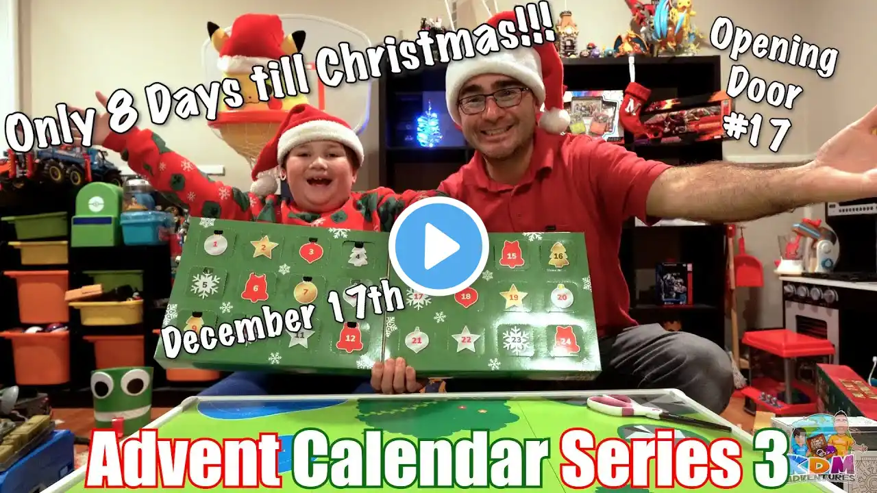 Eight Days till Christmas!!! We are opening door 17 Advent Calendar Series 3