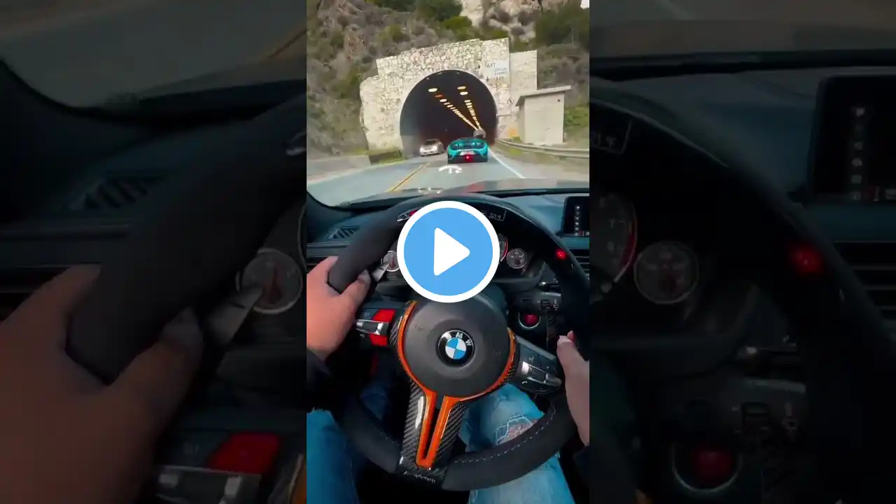 BMW M4 GTS + Tunnel Runs🔥🏁#shorts
