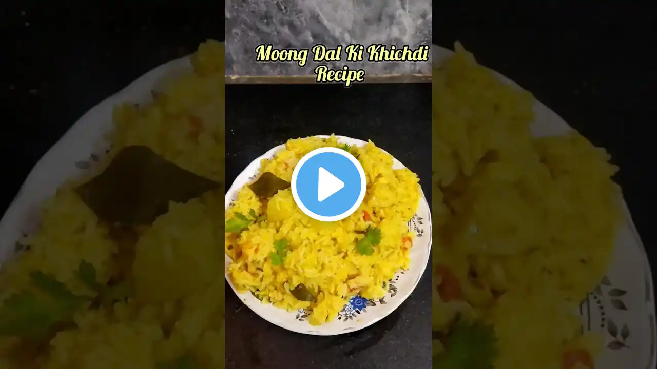 Moong Dal Khichdi Recipe || Moong Dal Or Aloo Ki Khichdi Recipe #shorts #ytshorts #viral