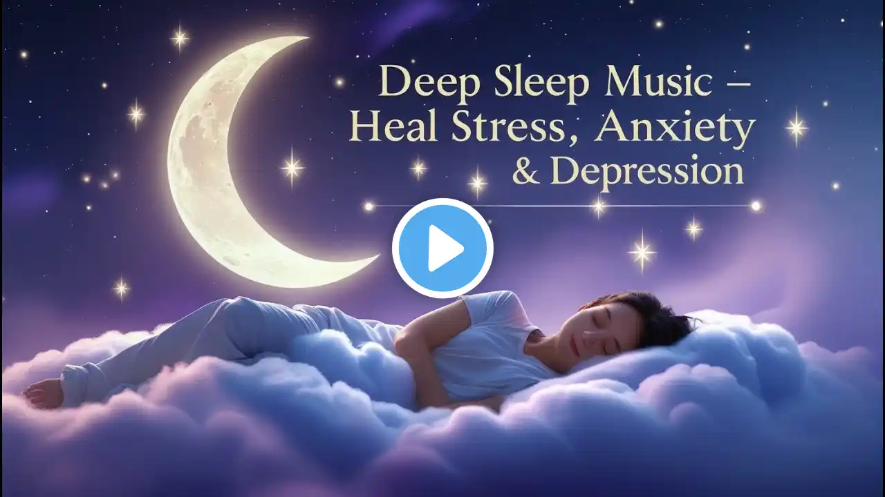 🌙 Deep Sleep Music – Heal Stress, Anxiety & Depression | Relaxing Sounds for a Balanced Life ✨